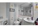Charming bathroom with a unique princess-themed design at 5316 Pebble Beach Dr # E, Orlando, FL 32811