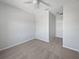 Spacious bedroom features carpet flooring, a ceiling fan, and neutral-painted walls at 1106 Presidential Ln, Apopka, FL 32703