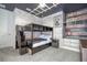 The bedroom boasts a custom-built bunk bed and whimsical Harry Potter themed décor throughout at 6240 Sand Skipper Rd, Orlando, FL 32821