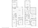 Two-story home floor plan, showcasing bedrooms, bathrooms, kitchen, and living areas at 571 Drop Shot Dr, Davenport, FL 33896