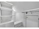 Spacious closet with built-in shelves and ample storage space at 728 Palm Dr, Orlando, FL 32803
