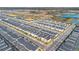 Aerial view of neighborhood with numerous houses at 1179 Kingsbarn St, Davenport, FL 33896