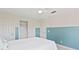 Bedroom with a two-tone paint scheme and closet doors at 1912 Westover Reserve Blvd, Windermere, FL 34786