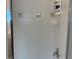 Clean shower with white tile and basic fixtures at 17353 Chateau Pine Way, Clermont, FL 34711
