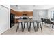 Kitchen offers stainless appliances, bar seating, and ample space for cooking and gathering at 4501 Monado Dr, Kissimmee, FL 34746