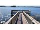 Scenic view of a wooden dock extending into a calm lake on a sunny day at 15531 Waterleigh Cove Dr, Winter Garden, FL 34787