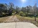 A partially overgrown lot with various trees, undergrowth, a mailbox, and a concrete sidewalk at 6301 State Road 60 E, Bartow, FL 33830