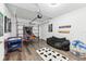 A finished game room equipped with basketball game, air hockey and comfortable seating at 953 Splash Shot Pl # 953, Davenport, FL 33896