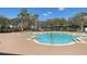 Community pool with sun deck area at 1727 Saffron Plum Ln, Orlando, FL 32828
