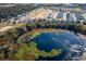 Aerial view of property and surrounding area at 686 Creeping Fig St, Apopka, FL 32703