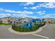 Community playground with shaded structure at 7420 Oakmoss Loop, Davenport, FL 33837