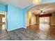 Open dining area with tile flooring and view into Gathering room at 103 Shire Ct, Sanford, FL 32773