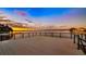 Lakefront deck with stunning sunset views and water access at 647 Ridgewood Dr, Windermere, FL 34786