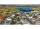 Luxury homes with golf course and lake views in a gated community at 1402 Olympic Club Blvd, Champions Gate, FL 33896