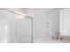 Bathroom with a shower and sink at 2956 Arranmore Dr, Ormond Beach, FL 32174