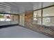 Brick screened porch overlooking the backyard at 2102 Kingswood Ave, Deltona, FL 32725