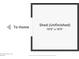 Unfinished storage shed floor plan at 1748 Haverhill Dr, Deltona, FL 32725