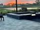 Luxury pool and spa with sunset view at 4150 Sunset Preserve Blvd, Orlando, FL 32820