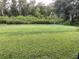 A sprawling green backyard offers ample space for outdoor activities and relaxation at 13007 Bromborough Dr, Orlando, FL 32832