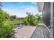 Brick paver patio with view of the beautiful pond at 4112 Aberdeen Ln, Lake Wales, FL 33859