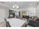 Dining area with table and chairs near living room at 8167 Roseville Rd, Davenport, FL 33896