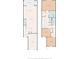 Two-story home floor plan, featuring multiple bedrooms, bathrooms, and a garage at 8167 Roseville Rd, Davenport, FL 33896