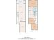 Two story home floor plan, 1510 sq ft at 8167 Roseville Rd, Davenport, FL 33896
