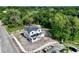 An overhead shot of a new home build in a scenic location, highlighting surrounding landscape at 1309 Errol Green Ct, Apopka, FL 32712