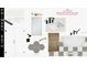 Layout of primary bathroom with details of tiling, finishes, shower, tub, and vanity at 1309 Errol Green Ct, Apopka, FL 32712