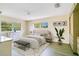 Beautiful bedroom with hardwood floors, natural light, and neutral decor at 7200 Grace Rd, Orlando, FL 32819
