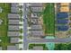 Aerial view of neighborhood with new homes and construction at 791 Chinoy Rd, Davenport, FL 33837