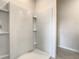 Modern shower with built-in shelves at 791 Chinoy Rd, Davenport, FL 33837