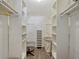 Spacious walk-in closet features ample shelving and storage space at 320 Lakeview St # 123, Orlando, FL 32804