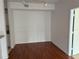 Dining space featuring wood floors and neutral walls at 5542 Metrowest Blvd # 206, Orlando, FL 32811