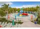 Refreshing splash pad with water features for  at 826 Paradise Dr, Davenport, FL 33897