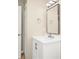 Modern bathroom featuring a white vanity with stainless steel hardware at 14480 Chinese Elm Dr, Orlando, FL 32828