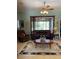 Comfortable living room with ceiling fan, tile flooring, with access to the lanai at 2355 Abalone Blvd, Orlando, FL 32833