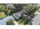 House and property overview from above, showing lot size and street view at 5533 Satel Dr, Orlando, FL 32810