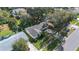 Aerial view highlighting house location and neighborhood surroundings at 5533 Satel Dr, Orlando, FL 32810