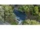 An aerial shot of the property featuring a newly installed roof and a private driveway at 632 Oakhurst St, Altamonte Springs, FL 32701
