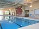 A beautiful indoor pool facility with a light and airy feel is available to residents at 513 San Sebastian Ct, Davenport, FL 33837