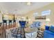 Cozy living room with hardwood floors, with an easy open flow at 27601 Country Stone Ct, Leesburg, FL 34748