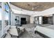 Luxurious main bedroom with city views and large windows at 155 S Court Ave # 2908, Orlando, FL 32801