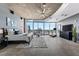 Spacious main bedroom with city views and large windows at 155 S Court Ave # 2908, Orlando, FL 32801