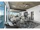 Modern living area featuring a sectional sofa and city views at 155 S Court Ave # 2908, Orlando, FL 32801