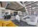 Spacious living room with modern furniture and city views at 155 S Court Ave # 2908, Orlando, FL 32801