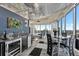 Sleek wet bar with wine cooler, perfect for entertaining at 155 S Court Ave # 2908, Orlando, FL 32801