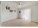Spacious bedroom with tile floors and sliding glass door at 250 Silas Phelps Ct, Orlando, FL 32828