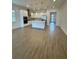 Spacious kitchen with island, stainless steel appliances, and light-colored cabinetry at 2817 Willowseed Ln, Saint Cloud, FL 34772