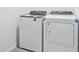 Laundry room with new Whirlpool washer and dryer at 2522 Linda Knoll Ln, Bartow, FL 33830